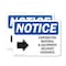 Signmission Contractor Material And Equipment, 10 in W x Rectangle, Plastic OS-2PACK-NS-P-710-L-10819 - alternate 1